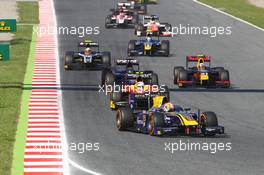 Race 2, Alex Lynn (GBR) Dams 15.05.2016. GP2 Series, Rd 1, Barcelona, Spain, Sunday.