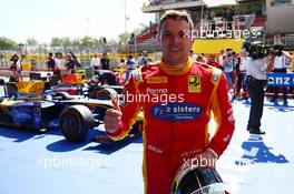 Race 2, 2nd position Pierre Gasly (FRA) PREMA Racing 15.05.2016. GP2 Series, Rd 1, Barcelona, Spain, Sunday.