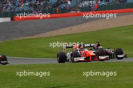 Race 2, Gustav Malja (SWE) Rapax 10.07.2016. GP2 Series, Rd 5, Silverstone, England, Sunday.