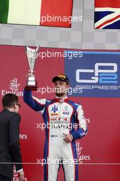 Race 2, 2nd position Luca Ghiotto (ITA) Trident 10.07.2016. GP2 Series, Rd 5, Silverstone, England, Sunday.