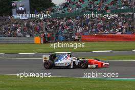 Race 2, Oliver Rowland (GBR) MP Motorsport 10.07.2016. GP2 Series, Rd 5, Silverstone, England, Sunday.