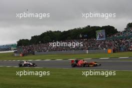 Race 2, Jordan King (GBR) Racing Engineering 10.07.2016. GP2 Series, Rd 5, Silverstone, England, Sunday.