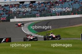 Race 2, Luca Ghiotto (ITA) Trident 10.07.2016. GP2 Series, Rd 5, Silverstone, England, Sunday.
