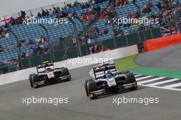 Race 2, Raffaele Marciello (ITA) Russian Time 10.07.2016. GP2 Series, Rd 5, Silverstone, England, Sunday.