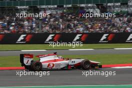 Race 2, Nobuharu Matsushita (JAP) Art Grand Prix 10.07.2016. GP2 Series, Rd 5, Silverstone, England, Sunday.