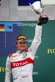 Race 2, 3rd position Arthur Pic (FRA) Rapax 31.07.2016. GP2 Series, Rd 7, Hockenheim, Germany, Sunday.