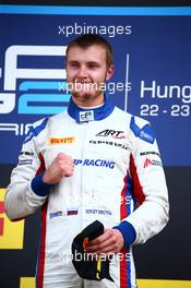 Race 2, Sergey Sirotkin (RUS) Art Grand Prix race winner 24.07.2016. GP2 Series, Rd 6, Budapest, Hungary, Sunday.