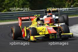 Race 2, Sean Gelael (INA) Campos Racing 24.07.2016. GP2 Series, Rd 6, Budapest, Hungary, Sunday.