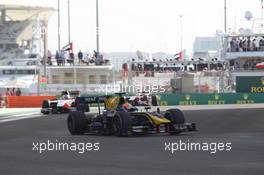 Race 2, Alex Lynn (GBR) Dams 27.11.2016. GP2 Series, Rd 11, Yas Marina Circuit, Abu Dhabi, UAE, Sunday.