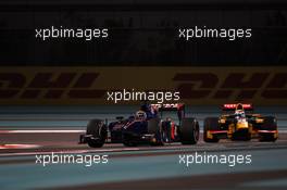 Race 1, Sergio Canamasas (ESP) Carlin 26.11.2016. GP2 Series, Rd 11, Yas Marina Circuit, Abu Dhabi, UAE, Saturday.