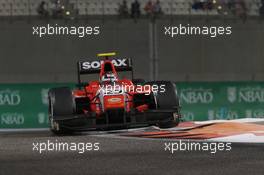 Race 1, Emil Bernstorff (GBR) Arden International 26.11.2016. GP2 Series, Rd 11, Yas Marina Circuit, Abu Dhabi, UAE, Saturday.