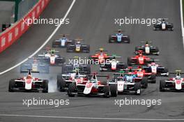 Race 1, Start of the race 02.07.2016. GP3 Series, Rd 2, Spielberg, Austria, Saturday.