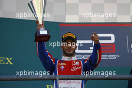 Race 2, 3rd position Antonio Fuoco (ITA) Trident 28.08.2016. GP3 Series, Rd 6, Spa-Francorchamps, Belgium, Sunday.