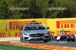 Race 1,  Safety car on the track 27.08.2016. GP3 Series, Rd 6, Spa-Francorchamps, Belgium, Saturday.