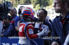 Race 2, 3rd position Antonio Fuoco (ITA) Trident 28.08.2016. GP3 Series, Rd 6, Spa-Francorchamps, Belgium, Sunday.