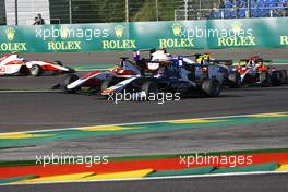 Race 2, Steijn Schothorst (HOL) Campos Racing 28.08.2016. GP3 Series, Rd 6, Spa-Francorchamps, Belgium, Sunday.