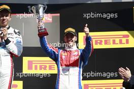 Race 2, 3rd position Antonio Fuoco (ITA) Trident 15.05.2016. GP3 Series, Rd 1, Barcelona, Spain, Sunday.