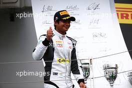 Race 2, 2nd position Arjun Maini (IND) Jenzer Motorsport 24.07.2016. GP3 Series, Rd 4, Budapest, Hungary, Sunday.
