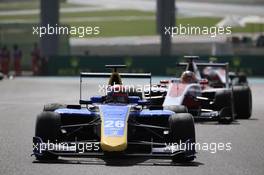 Race 1, Santino Ferrucci (USA) DAMS 26.11.2016. GP3 Series, Rd 9, Yas Marina Circuit, Abu Dhabi, UAE, Saturday.