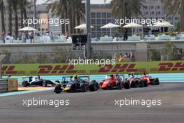 Race 2, Jake Hughes (GBR) DAMS 27.11.2016. GP3 Series, Rd 9, Yas Marina Circuit, Abu Dhabi, UAE, Sunday.