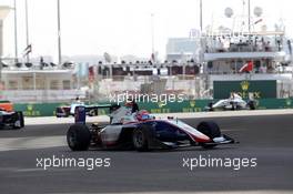 Race 2, Antonio Fuoco (ITA) Trident 27.11.2016. GP3 Series, Rd 9, Yas Marina Circuit, Abu Dhabi, UAE, Sunday.