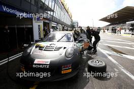 #36 bigFM Racing Team Schütz Motorsport, Porsche 911 GT3 R: Marvin Dienst, Christopher Zanella.19.-21.08.2016, ADAC GT-Masters, Round 6, Zandvoort, Netherlands.