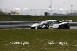 #5 HB Racing Lamborghini Huracán GT3: Norbert Siedler, Jaap van Lagen. 04.-05.04.2016, ADAC GT-Masters, Pre Season Testing, Motorsport Arena Oschersleben, Germany.