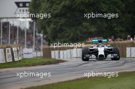 Mercedes Benz F1 W05 Hybrid - Nico Rosberg 24-26.06.2016 Goodwood Festival of Speed, Goodwood, England