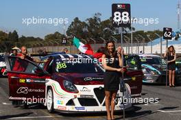 24.04.2016 - Race 2, Michela Cerruti (ITA) Alfa Romeo Giulietta TCR, Mulsanne Racing 22-24.04.2016 TCR International Series, Round 2, Estoril, Portugal