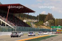 07.05.2016 - Race 2, Start of the race 05-07.05.2016 TCR International Series, Round 3, Spa Francochamps, Belgium