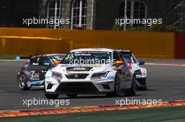 07.05.2016 - Race 2, Pierre-Yves Corthals (BEL) SEAT LeÃ³n TCR, Ferry Monster Autosport 05-07.05.2016 TCR International Series, Round 3, Spa Francochamps, Belgium