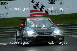 04.06.2016 - Mat'o Homola (SVK) Seat Leon, B3 Racing Team Hungary 04-05.06.2016 TCR International Series, Round 5, Salzburgring, Salzburgr, Austria