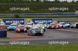 Race 1, Start of the race 17-19.06.2016. TCR International Series, Rd 6, Oschersleben, Germany.