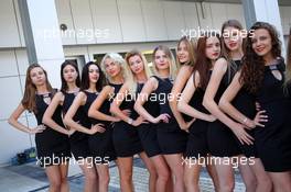 Race 1, Grid Girls 02-03.07.2016. TCR International Series, Rd 7, Sochi, Russia.