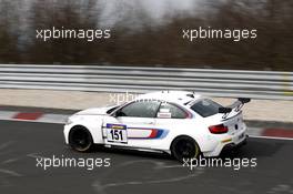 02.04.2016. VLN ADAC Westfalenfahrt, Round 1, Nürburgring, Germany. #151 Walkenhorst Motorsport powered by Dunlop, BMW 235iMR, Tom Blomqvist (GB) This image is copyright free for editorial use © BMW AG