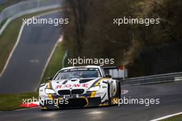 Maxime Martin, Klaus Graf, ROWE Racing, BMW M6 GT3 30.04.2016. VLN DMV 4-Stunden-Rennen, Round 2, Nurburgring, Germany.  This image is copyright free for editorial use © BMW AG
