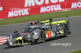 Simon Trummer (SUI) / Oliver Webb (GBR) / James Rossiter (GBR) #04 Bykolles Racing Team CLM P1/01 - AER. 17.04.2016. FIA World Endurance Championship, Round 1, Silverstone, England, Sunday.