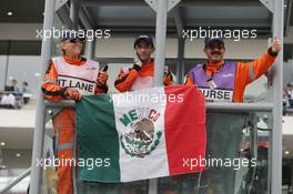 Marshalls. 03.09.2016. FIA World Endurance Championship, Rd 5, 6 Hours of Mexico, Mexico City, Mexico.
