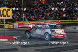 Craig Breen (IRE) - Scott Martin (GBR) Citroen DS3 WRC, Abu Dhabi Total World Rally Team 13-16.10.2016 FIA World Rally Championship 2016, Rd 11, Rally De Espana, Costa Daurada, Spain