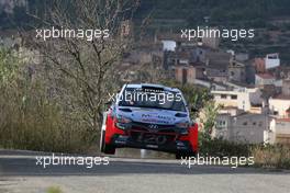 Kevin Abbring (NDL) Sebastien Marshal (GBR), Hyundai i20 WRC, Hyundai Motorsport 13-16.10.2016 FIA World Rally Championship 2016, Rd 11, Rally De Espana, Costa Daurada, Spain