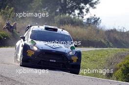 Lorenzo Bertelli (ITA) Simone Scattolin (ITA), Ford Fiesta WRC 13-16.10.2016 FIA World Rally Championship 2016, Rd 11, Rally De Espana, Costa Daurada, Spain