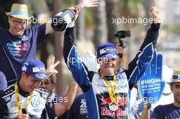 Sebastien Ogier (FRA)-Julien Ingrassia (FRA) Volkswagen Polo, Volkswagen Motorsport, race winner 13-16.10.2016 FIA World Rally Championship 2016, Rd 11, Rally De Espana, Costa Daurada, Spain