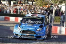 Mads Ostberg (NOR) - Ola Floene (NOR) Ford Fiesta RS WRC, MÃ¢â‚¬ÂSport World Rally Team 13-16.10.2016 FIA World Rally Championship 2016, Rd 11, Rally De Espana, Costa Daurada, Spain