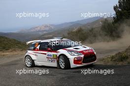 Gilbert Bannout (LBN) - Renaud Jamoul (BEL), CitroÃ«n DS3 R5 29.09-02.10.2016 FIA World Rally Championship 2016, Rd 10, Rally Tour De Corse, Ajaccio, Trier, France