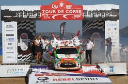 Simone Tempestini (ITA) Giovanni Bernachinni (ITA), Citroen Ds3 R3 29.09-02.10.2016 FIA World Rally Championship 2016, Rd 10, Rally Tour De Corse, Ajaccio, Trier, France