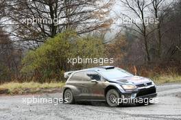 Andreas Mikkelsen (NOR) Anders Jaeger (NOR), VW Polo WRC, Volswagen Motosport 27-29.10.2016 FIA World Rally Championship 2016, Rd 13, Wales Rally GB, Great Britain