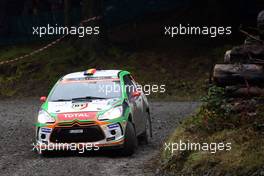 Simone Tempestini (ITA) - Giovanni Bernacchini (ITA) Ci t roÃ«n DS3 R3T 27-29.10.2016 FIA World Rally Championship 2016, Rd 13, Wales Rally GB, Great Britain
