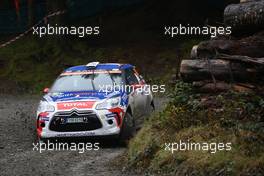 Martin Koci (SVK) - LukÃ¡s Kostka (CZE) Ci t roÃ«n DS3 R3T, STYLLEX SLOVAK NATIONAL TEAM 27-29.10.2016 FIA World Rally Championship 2016, Rd 13, Wales Rally GB, Great Britain