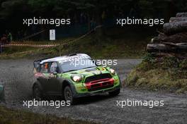 Valery Gorban (UKR) Volodymyr Korsia (UKR), Mini Cooper WRC, EUROLAMP WORLD RALLY TEAM 27-29.10.2016 FIA World Rally Championship 2016, Rd 13, Wales Rally GB, Great Britain