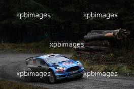 Mads Ostberg (NOR) - Ola Floene (NOR) Ford Fiesta RS WRC, Mâ€Sport World Rally Team 27-29.10.2016 FIA World Rally Championship 2016, Rd 13, Wales Rally GB, Great Britain